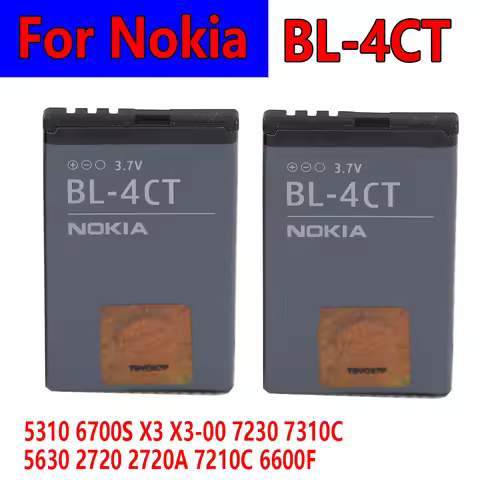 ISUNOO BL-4CT Phone Battery For NOKIA BL 4CT 5310 6700S X3 X3-00 7230 7310C 5630 2720 2720A 7210C 66