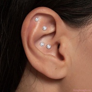 Bang 100Pcs Disposable Ear Sticker Acupunctures Beads Ear Care Auricular Ear Sticker Massager Clear 