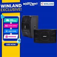 Konzert by Winland KS-650V Karaoke Speaker System 12" 2-way 5 Speaker Bass Reflex Speaker-650W Konze