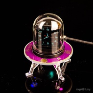 Bitcoin Product Clock Exchange Rate Stock Multifunctional Weather UFO-CLOCKGeekMagic Creative Patent