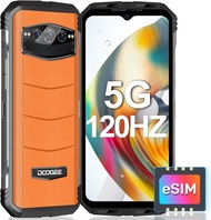 DOOGEE V30 Rugged Smartphone 2023, eSIM Dual 5G 15GB+256GB Rugged Phone Unlocked, 6.6" FHD+ /120Hz Rugged Cellular Phone, Dual Hi-Res Speakers, Android 12, 108MP Triple Camera, Night Vision, NFC, OTG Android Phone