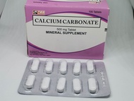 Calcium carbonate 500mg 1box 100 pcs