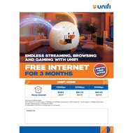 Unifi WIFI INTERNET HOME FIBRE Percuma Free hingga 3 bulan！！