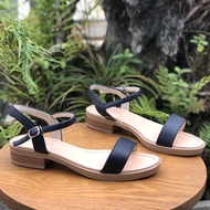 Sandal nữ 3 phân đế đúcquai da siêu dễ thương 21332