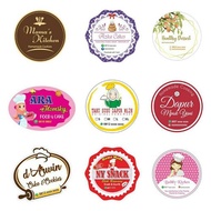 Sticker label.Sticker produk.Sticker label produk.Sticker Akikah.Sticker Kahwin.Sticker makanan.