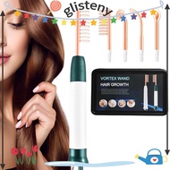 GLISTENY Vortex Hair Growth Wand, 4 Settings High Frequency Vortex Comb Bundle,  Easy to Use Nourish