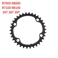 Shimano 105 R7000 R7100 ULTEGRA R8000 R8100 Chainring Crankset Chainwheel 34T/36T/39T For double Cha