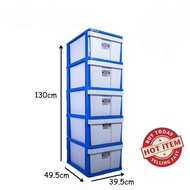 Twins Dolphin 5 Stage Plastic Drawer / Plastic Cabinet / Storage Cabinet GH292/L5
