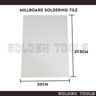 Millboard Soldering Tile Soldering Board Block Jewellery Papan Soldering Tools Welding Tools