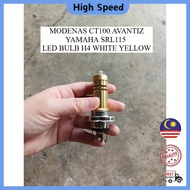 MODENAS CT100 YAMAHA SRL115 AVANTIZ LED BULB H4 WHITE PUTIH YELLOW HEAD LAMP MENTOL FRONT LAMPU DEPA