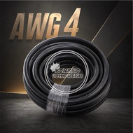 AWG 4 EXTRA SOFT HEAT RESISTANT SILICONE CABLE