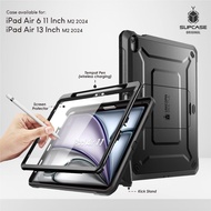 IPad Air 6 11 Inch Case I iPad Air 13 Inch M2 2024 Supcase Casing Hardcase Rugged Armor + Kick Stand