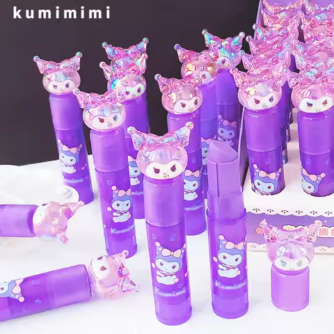 Kawaii Stationery store cute aesthetic school utilities office supplies kit Rabbit Lipstick Design E