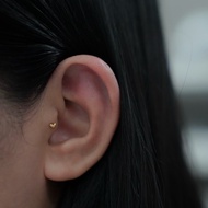 ASTM F136 Titanium Mini Heart Labret | piercedphl