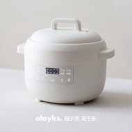 olayks立時迷你電鍋3一5人家用小型電鍋多功能煮飯鍋煲2.8L