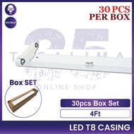 [1BOX-30PCS] T8 LED Tube 2 Feet 11W 4 Feet 22W 35W Bright Lamp LED T8 Casing Fitting T8 LED Tube Cas