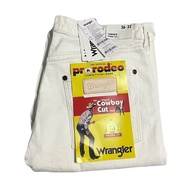 Wrangler Mwz 13Oz Jeans Cream White (Red Edge)