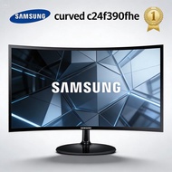 Samsung Curved Monitor C24F390FHE 24 Inch Full HD | Slim Design | Eye Saver Mode