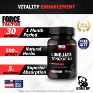 Force Factor, Longjack Tongkat Ali, Support Male Vitality and Improve Drive, Dietary Supplement 500 mg, 30 Capsules