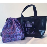 【September】 กระเป๋าโท้ทขนาดเล็ก Anna Sui ของญี่ปุ่นชุดกระเป๋าใส่เครื่องสำอางปี K016