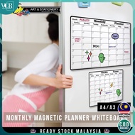VC Art Magnetic Weekly/Monthly Planner Reusable Rewritable Erasable Whiteboard Whiteboard Magnetic