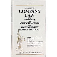 [ JANAB'S KEY TO ] COMPANY LAW With Commentary To Companies Act 2016 and Limited Liability Partnersh