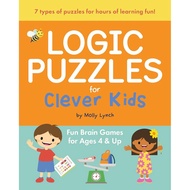 Logic Puzzles for Clever Kids: Fun brain games for ages 4 & up YKBB
