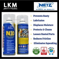 NIETZ 50610400  N10 MULTIPURPOSE LUBRICANT ANTI RUST Aerosol Spray 400ml Spray Anti Karat Pelincir