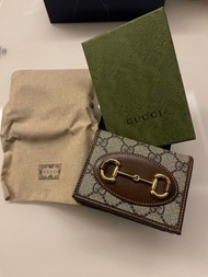 Gucci 馬銜扣1955 銀包