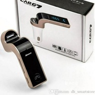 CAR CHARGER BLUETOOTH + FM RADIO 3IN1 CARG7 - CAR CHARGER + FM RADIO