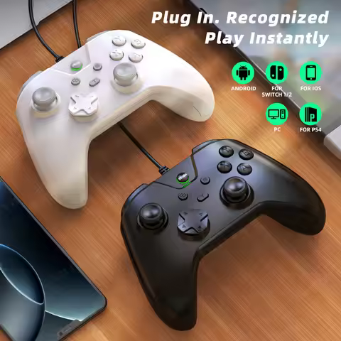 G4 Wired Game Controller for Switch 2 & Switch PC Gamepad with 1000Hz Polling Rate Dual Vibration fo