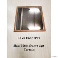 ◑▦♝Wainscoting ,Ikea Cermin Size（Sudah Potong 45°c）,Kayu Frame Mirror size frame，Grand