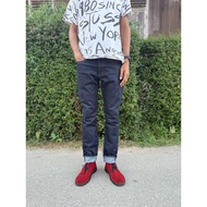 JEANS 5o1 SLIMFIT 13oz JAPAN KEPALA KAIN BERGETAH