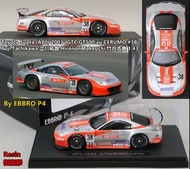 EBBRO P4 樹脂 Toyota Supra (A80) 2003 JGTC GT500 au CERUMO #38 Yuji Tachikawa 立川祐路 Hironori Takeuchi 竹