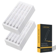 Tattoo Needles - LEEYUKA 100pcs Stick and Poke Needles #12 3RL 5RL 7RL 9RL 3RS 5RS 7RS 9RS 5M1 7M1 A
