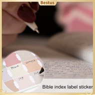 Bestus|  Bible Organization Accessories Bible Labels Boho Bible Index Stickers Colorful Self-adhesive Tabs for Easy Navigation