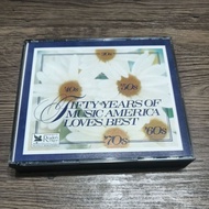 CD - FIFTY YEARS OF MUSIC AMERICA LOVES BEST 4 DISKS - Music Movie TV Series Anime DVD/BLUE RAY