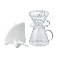HARIO V60 GLASS BREWING KIT 02 SET 600ML