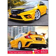 Honda civic 16-20 FC 450 bodykit
