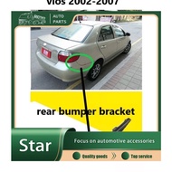 RtoL a pair rear bumper bracket support rear bracket for TOYOTA VIOS 2002 2003 2004 2005 2006 2007 gen1