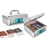 Jinlongxing Aluminum Alloy Portable Cash Box Cash Register Box Cash Box Cash Box Cash Box ATM Box Lo