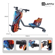 Trike drift, kereta drift elektrik tiga roda kanak-kanak, kart drift kanak-kanak, go-kart drift, ker