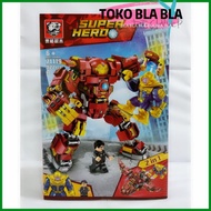 Toy Guys lego super heroes ironman hulk buster ironman thanos (Code 006))