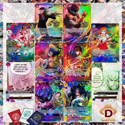 One Piece Card 3rd Anniversary Set AR Alternate Art Event Card Luffy Anime Collectibles Replica Prom