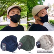Canvas Cap - Artist Cap - Painter Cap - Director Cap - Flat Cap