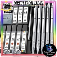 Four Candies Metal Mechanical Pencil Set (4 Pieces) with 0.5 & 0.7 mm, 480 HB Lead Refills, Eraser, 