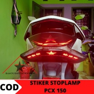 PCX LIGHT ACCESSORY STICKERS/PCX 150 LIGHT STICKERS/PCX 150 REAR LIGHT STICKERS/PCX MOTORCYCLE STICK