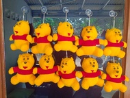 boneka the pooh gantungan tempelan kaca mobil,