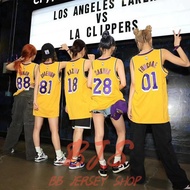 Unisex Shirt LE SSERAFIM Basketball Jersey #81 CHAEWON Jerseys Yellow