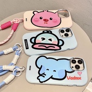 Cute Beave Casing For Vivo V40 Pro V25 Pro Y7S iQOO Z9 Turbo Z7 Z7X Z9X Neo 3 Funny Fish HangYodon S